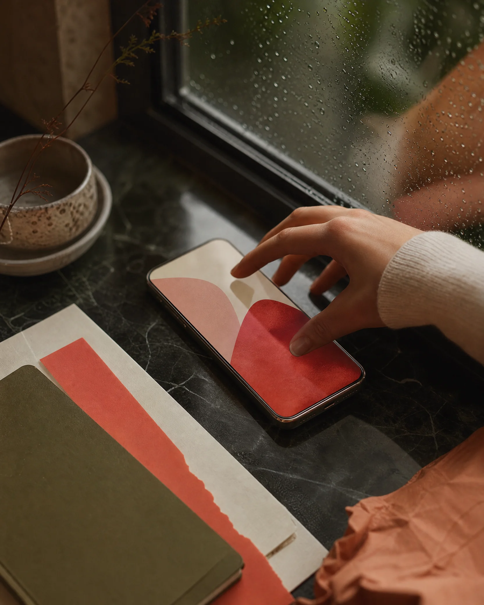 Mobile task returning after an interruption